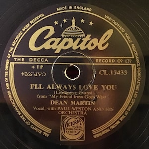 Dean Martin 78rpm Zawsze będę cię kochać 1955 Szelak