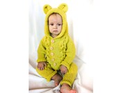 PATTERN coat baby boy pattern cable knit baby sweater cable knit romper knit jumpsuit baby pattern newborn outfit gift for granddaughter