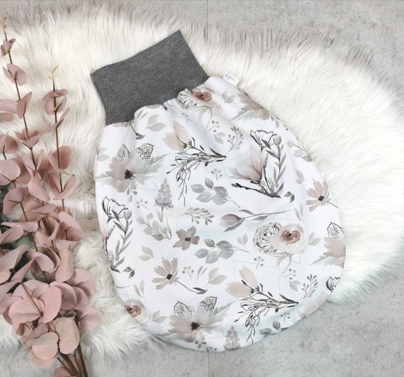Pucksack / Strampelsack, 0- 6 Monate, verschiedene Gren, Schlafsack fr  Babys, Magnolien, Geschenk zur Geburt - Etsy.de
