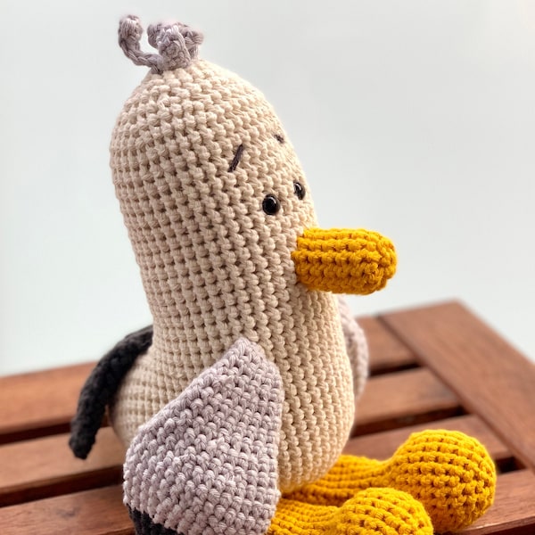 Amigurumi Möwe - Kuscheltier