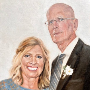 Oil Painting from Photo, Custom Portrait Painting, Portrait Commission, Gift for Him, Painting on canvas, Family Portrait, Father’s Day Gift