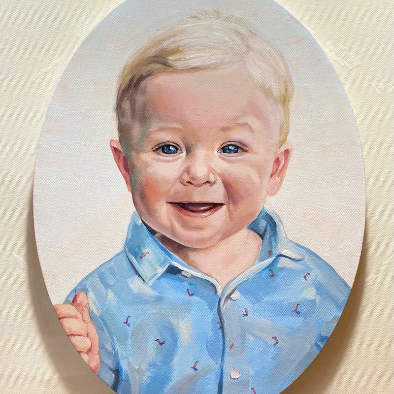 Baby Portrait - Etsy