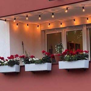 Outdoor  Lights with bulbs for Patio/ Garden/ Wedding/ Event/ Restaurant etc