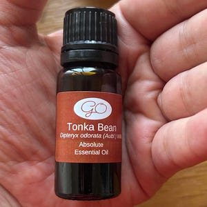 Tonka Bohne Absolue Ätherisches Öl (Dipteryx odorata) 10ml unverdünnt.