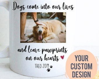 Personalized Pet Loss Gift, Custom Pet Memorial, Death of Dog, Dog Coffee Cup, Dog Sympathy Gift, Pet Owner Gift Pet Memorial Gift Pet Death