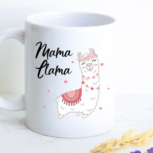 Mama Llama Mug Gift, Gift for Her, New Mom Gift, Baby Announcement, Best Mom Gift, Mother Gift, Llama Lovers, Llama Mug, Llama Coffee Mug