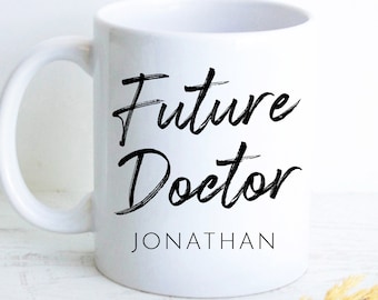 Gift for Doctor, Personalized New Doctor Gift, Gift for Doctor Graduate, Doctor Coffee Mug, Medical Student Mug, Gift for Med Student