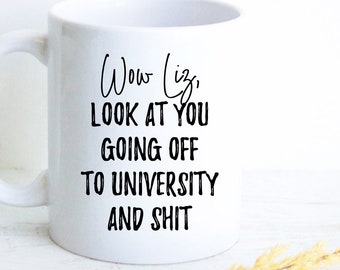 Personalized University Graduation Gift, Funny Graduation Mug, Custom University Graduation Gift, University Graduation Gift, University Mug