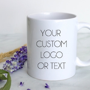 Taza personalizada con texto personalizado, taza personalizada, taza personalizada, regalo personalizado, diseña tu propia taza, taza personalizada con texto o logotipo