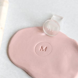 Sello de letras para fondant acrílico, grabador de letras para fondant, sello para galletas, sello para letras en relieve, sello para letras en relieve, sello para galletas