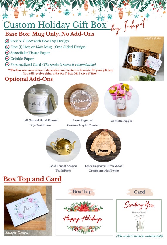 Dog christmas gift box sales