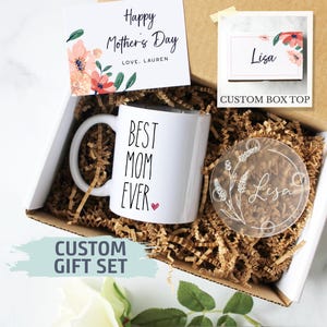 Personalized Mother&#39;s Day Gift Box | Gift for Mom, Mother&#39;s Day Gift Ideas, Custom Mom Gift, Best Mom Ever, World&#39;s Best Mom Gift