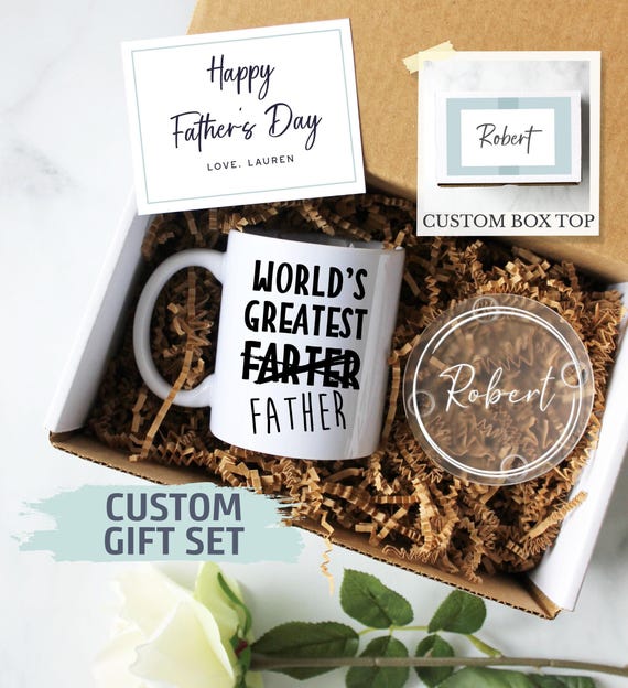 Personalized Father's Day Gift Box World's Greatest Father