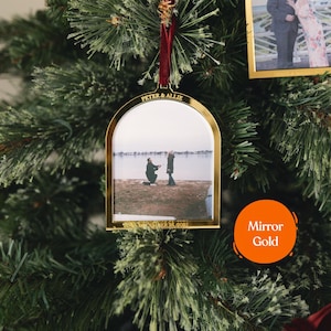 Custom Family Photo Christmas Ornament, Personalized Picture Ornament, 2026 Photo Ornament, Family Keepsake Ornament image 6