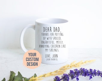 Regalo divertido para papá, regalo de broma, mejor regalo para papá, taza del Día del Padre, regalo personalizado para papá, regalo de Navidad, taza divertida para papá, regalo de cumpleaños para papá, mejor papá