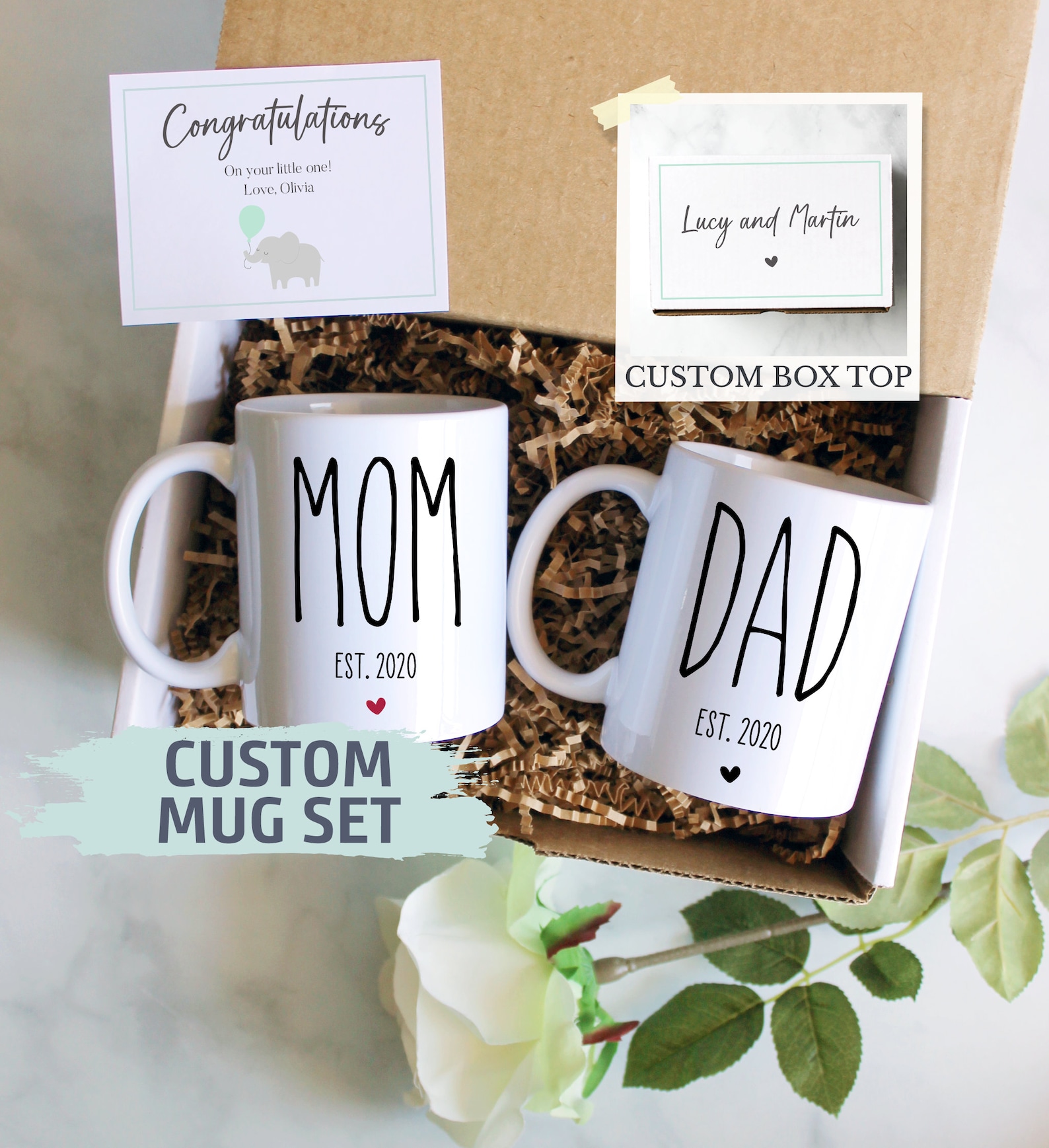 Expecting Parents Gift Box New Parents Gift Set Baby Etsy