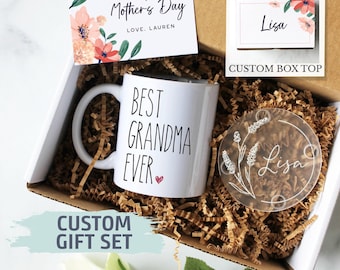 Personalized Mother's Day Gift Box | Gift for Nana, Grandma Gift Box, Custom Nana Gift, Best Nana Ever, World's Best Nana Gift, Grandma Mug