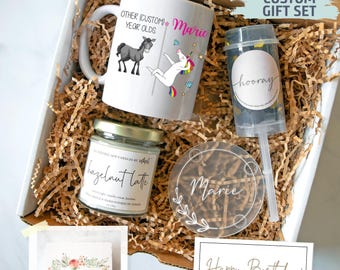 Personalized Birthday Gift Box | Gift for Her, Birthday Gift Idea, Custom Birthday Care Package, Birthday Mug, Birthday Gift for Best Friend