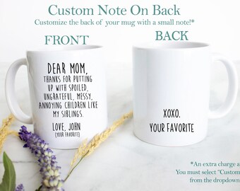 thumbnail image 2 of Pink Xoxo Brush Stroke Personalize Name Coffee Mug 2 of 12