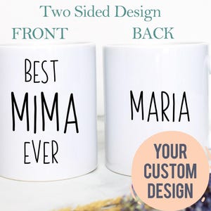 World&#39;s Best Mima Mug Gift, Mima Mug, Gift For Grandma, Mother&#39;s Day Gift, Mima Birthday, Grandma Gift Idea, Grandma Birthday Gift Mima Gift