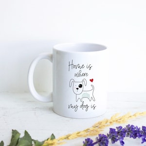 Dog Mug, Personalized Dog Lovers Mug, Dog Coffee Cup, Custom Gift, Pet Owner Gift, Gift for Dog Lovers, Housewarming Gift, Dog Owner Gift