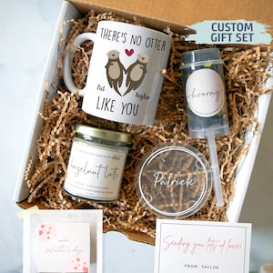 Coffret cadeau personnalisé pour la Saint-Valentin | Kit soin Saint-Valentin, coffret cadeau Saint-Valentin pour lui, cadeau pour petit ami, cadeau mari, petite amie