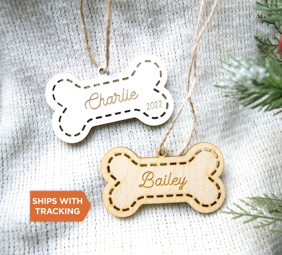 Personalized Dog Name Ornament 2025 | Dog Ornament, Pet Ornament, Gift for Dog Lover, Dog Ornament, Personalized Dog Ornament, Dog Name