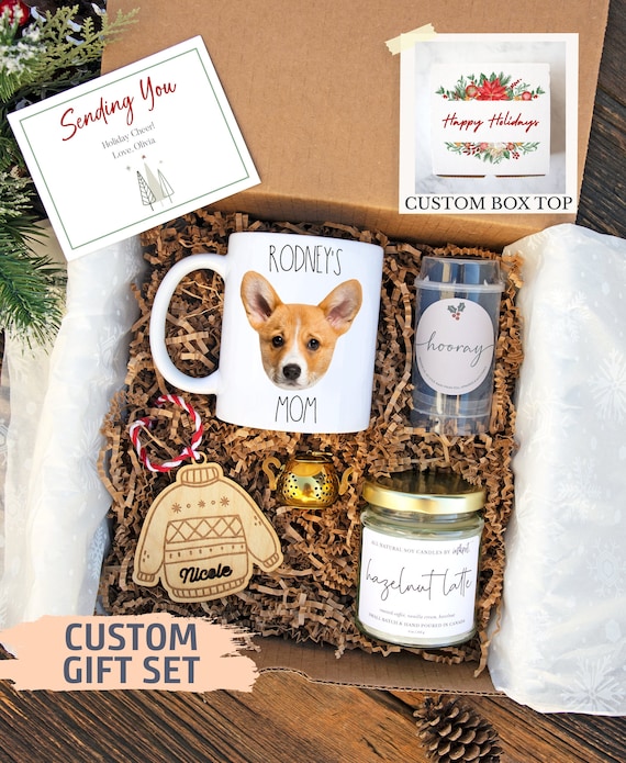 Boîte cadeau de Noël personnalisée pour adultes, cadeau de Noël pour  chiens, cadeau de Noël, cadeau pour femme, cadeau de patron, coffret de  Noël pour chiens, -  France