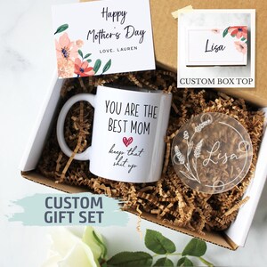 Personalized Mother&#39;s Day Gift Box | Gift for Mom, Mother&#39;s Day Gift Ideas, Custom Mom Gift, Best Mom Gift, Expecting Mom Gift, Gift For her