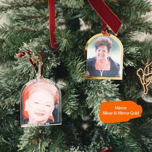 Custom Family Photo Christmas Ornament, Personalized Picture Ornament, 2026 Photo Ornament, Family Keepsake Ornament image 3