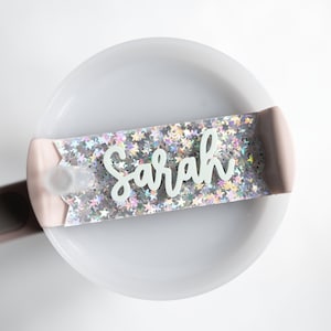 Personalized Tumbler Name Plate Quencher H2.0 | Custom Tumbler Name Tag 14oz 20oz, 30oz, 40oz, Name Tag Tumbler Lid, Tumbler Cup Accessories