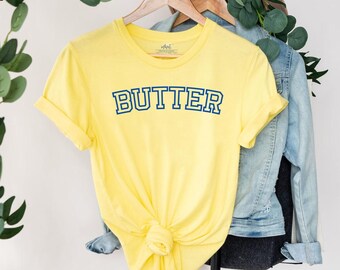 Butter T-Shirt | Stick of Butter Shirt, Gift For Baker Foodie, Baker T-Shirt, Funny Baking Shirt,Butter Lover Shirt,Butter Shirt,Love Baking