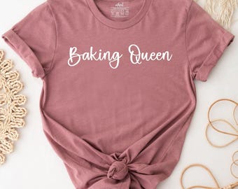 Camiseta Rainha da Confeitaria | Camiseta para Confeiteira, Presente para Confeiteira, Camiseta Divertida para Confeiteira, Presente para Padeiro, Camiseta para Mãe Confeiteira, Camiseta Divertida para Confeiteira