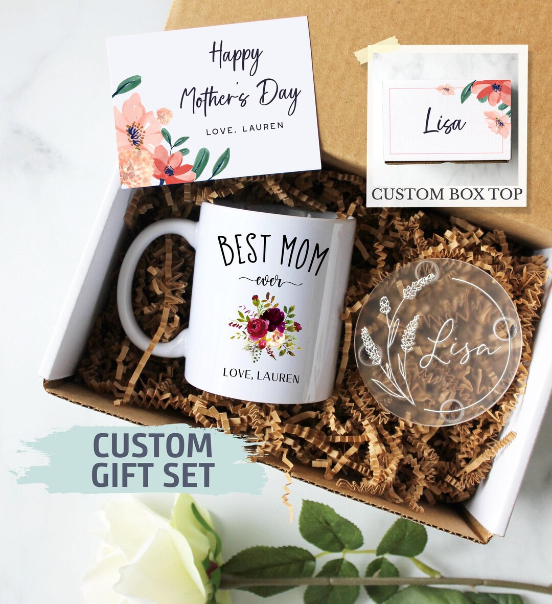Buy Personalized Mother's Day Gift Box Gift for Mom, Mother's
