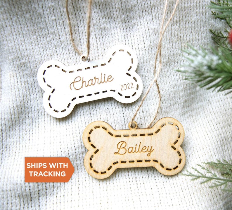 Personalized Dog Name Ornament 2026 | Dog Ornament, Pet Ornament, Gift for Dog Lover, Dog Ornament, Personalized Dog Ornament, Dog Name image 1