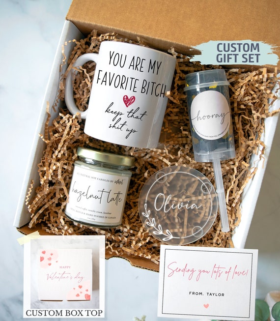 Personalized Valentine's Day Gift Box Galentine's Day Care Package
