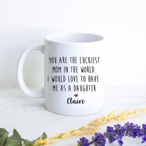 Presente engraçado para a mãe, presente de brincadeira, presente de dia das mães, ideias para presentes para a mãe, presente de Natal, presente de aniversário para a mãe, caneca personalizada para a mãe, melhor mãe, caneca para a mãe