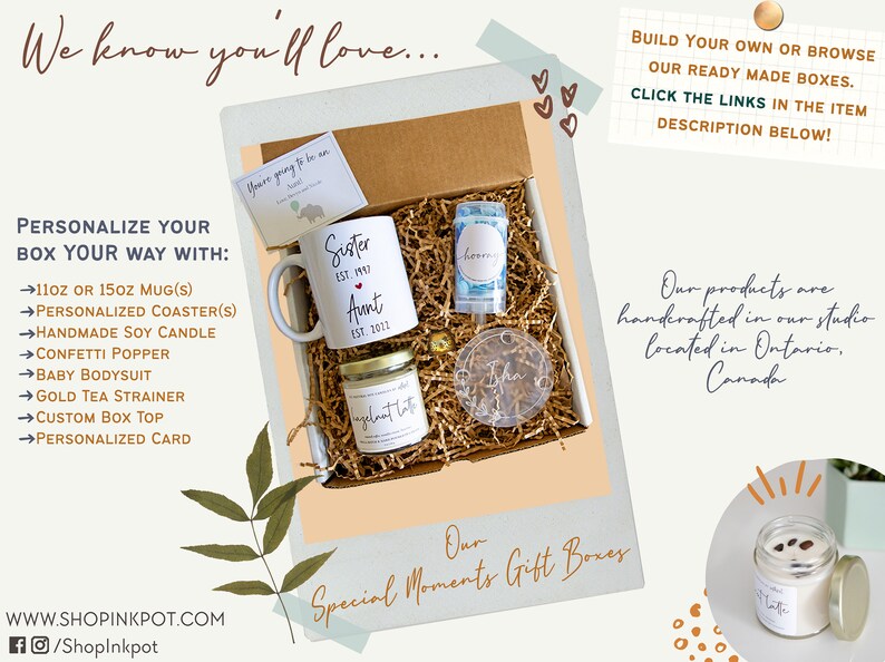Expecting Parents Gift Box New Parents Gift Set Baby Etsy