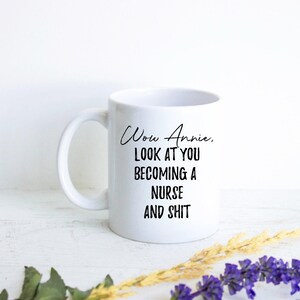 Gepersonaliseerde verpleegkundige cadeau, grappige verpleegkundige afstudeermok, aangepast cadeau voor verpleegkundige, verpleegkundige afstudeercadeau, grappig verpleegkundige afstudeercadeau, cadeau verpleegkundige