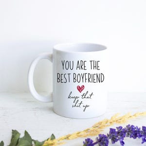 You Are The Best Boyfriend Mug Gift, Gift for Him, Anniversary Gift, Boyfriend Gift, Custom Personalized Boyfriend Gift, Funny Gift