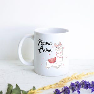Mama Llama Mug Gift, Gift for Her, New Mom Gift, Baby Announcement, Best Mom Gift, Mother Gift, Llama Lovers, Llama Mug, Llama Coffee Mug