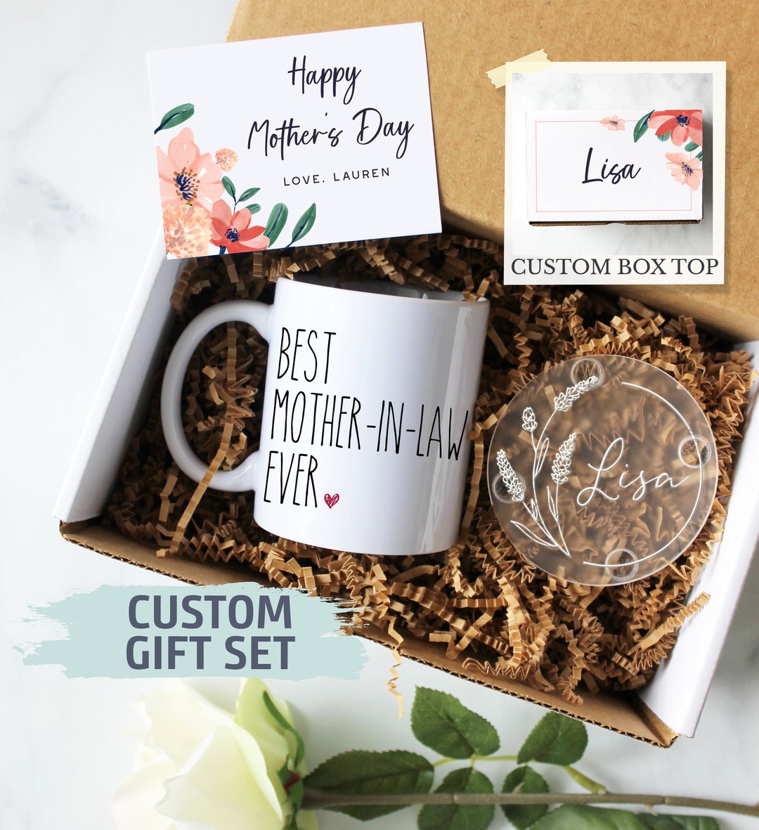 Mothers Day Gift For Mom, Gift Basket For Mom, Gift Box For Mother