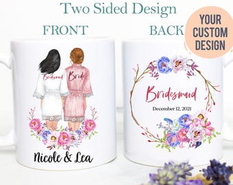 Personalized Bridesmaid Gift, Bridesmaid Proposal Mug, Will You Be My Bridesmaid, Wedding Party Gift, Bridesmaid Proposal, Bridal Party Gift