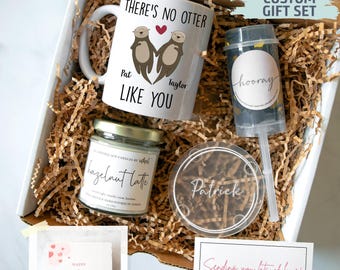 Personalized Valentine's Day Gift Box | Valentine's Care Package, Valentine's Gift Box for Him, Gift for Boyfriend, Husband Gift, Girlfriend