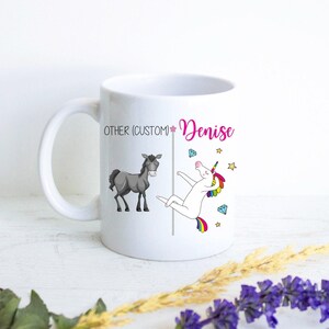 Other Custom Vs You Unicorn Mug, Funny Gift, Unicorn Custom Profession Mug, coworker leaving  Gift, Other Unicorns Mug, Funny Coworker Gift