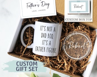 Personalized Father's Day Gift Box | Dad Jokes Mug, Funny Gift for Dad, Funny Father's Day Gift Idea, Funny Dad Bod, World's Best Dad Mug