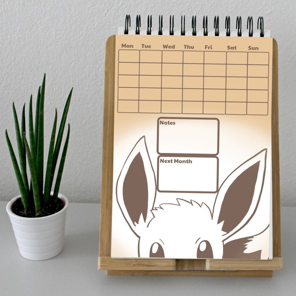 Eevee Calendar Etsy Australia