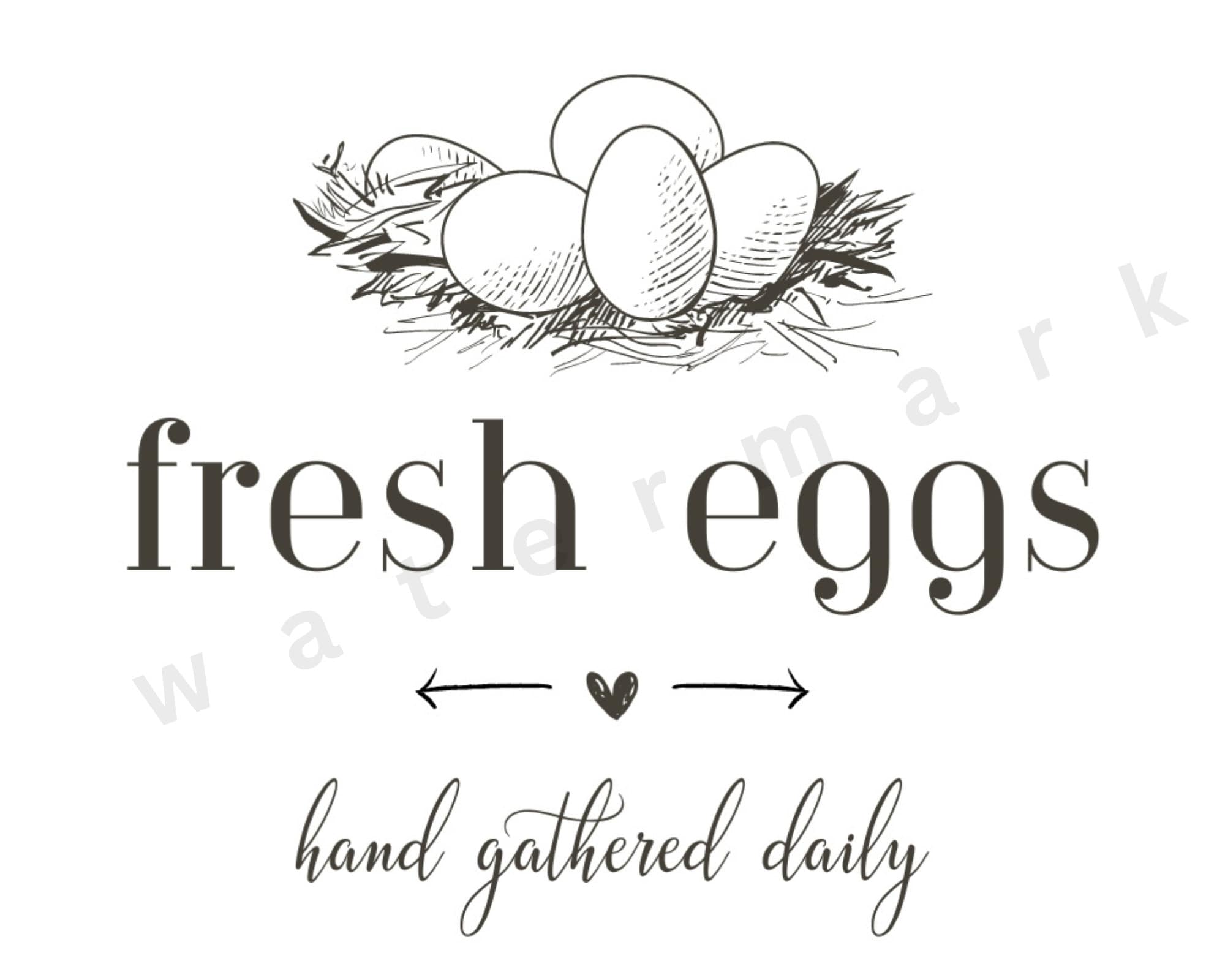 Egg Carton Label Printable Template Printable Sticker Template Egg