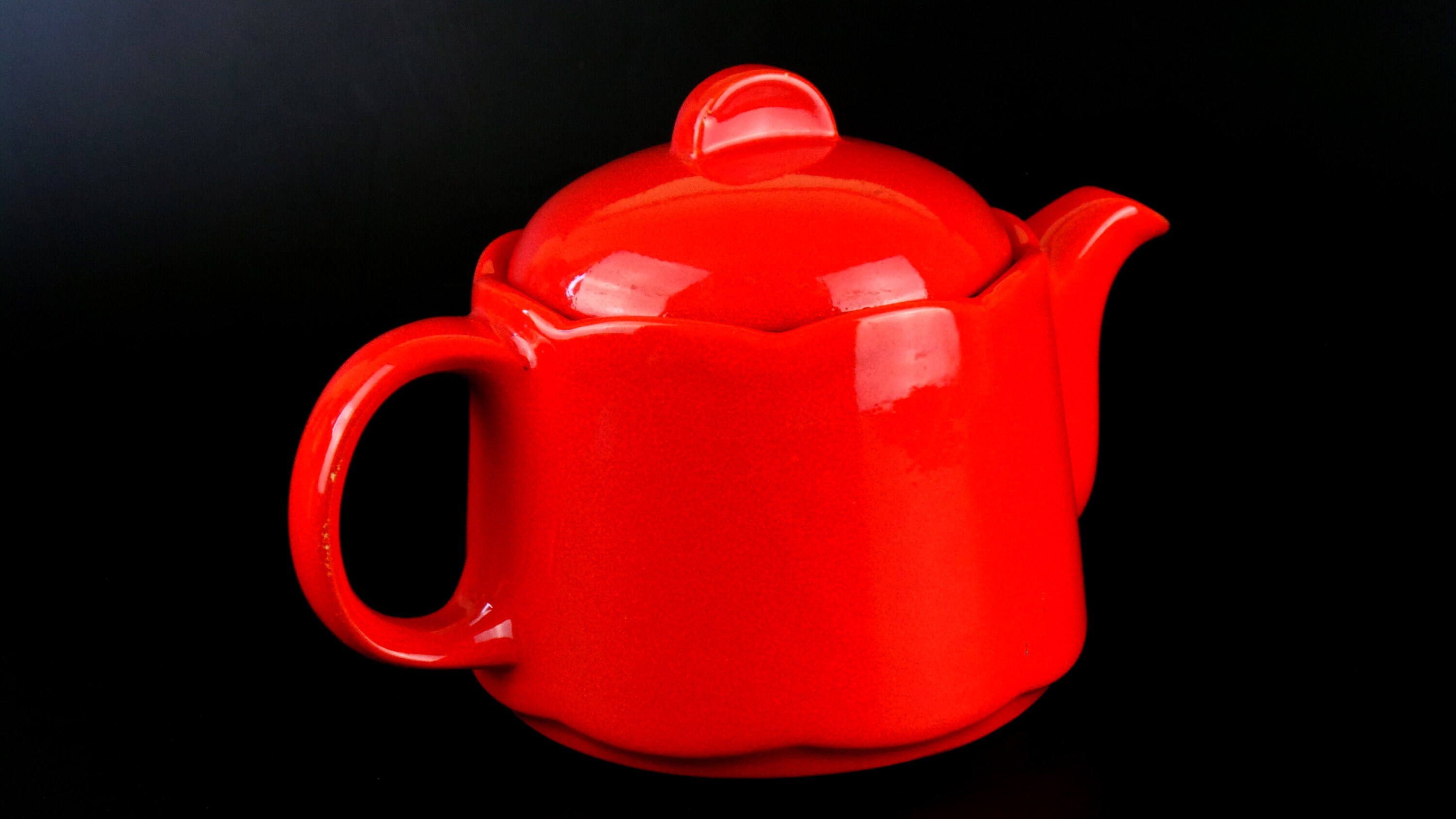 Vintage Large Red Ceramic Teapot Waechtersbach Vintage Red Etsy
