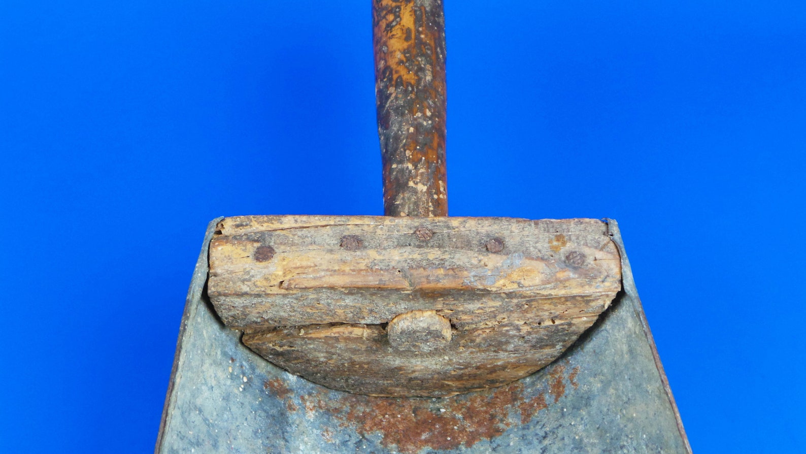 Antique Wooden Metal Shovel Vintage Handmade Wooden Metal Etsy